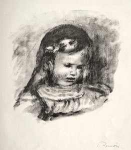 Claude Renoir, Głową w dół, 1904. autorstwa Pierre Auguste Renoir