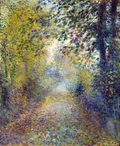 „W lesie” (w lesie) Obraz Pierre Auguste Renoir (1841-1919) 1880 Wymiary 55,8x46,3 cm Narodowe Muzeum Sztuki Zachodniej, Tokio autorstwa Pierre Auguste Renoir