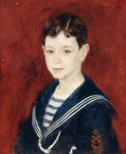 Fernand Halphen jako chłopiec, 1880 autorstwa Pierre Auguste Renoir