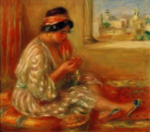 Gabriela po algiersku autorstwa Pierre Auguste Renoir