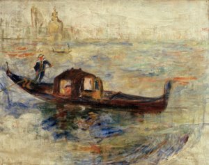 Gondola w Wenecji autorstwa Pierre Auguste Renoir