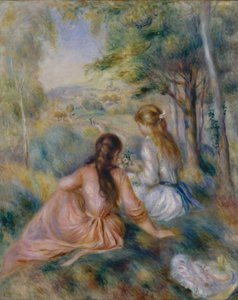 Na łące, 1888-92. autorstwa Pierre Auguste Renoir