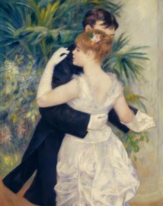 Taniec w mieście autorstwa Pierre Auguste Renoir