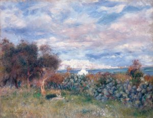 Zatoka Algierska autorstwa Pierre Auguste Renoir