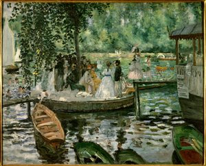 Żaba Obraz Pierre Auguste Renoir (1841-1919) 1869 Sztokholm, Muzeum Narodowe autorstwa Pierre Auguste Renoir