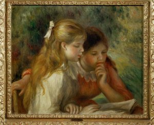 Czytanie ... autorstwa Pierre Auguste Renoir