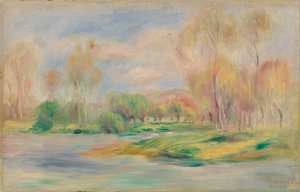 Krajobraz autorstwa Pierre Auguste Renoir