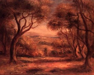 Krajobraz autorstwa Pierre Auguste Renoir