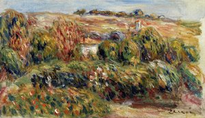 Krajobraz w Prowansji, ok. 1900 autorstwa Pierre Auguste Renoir