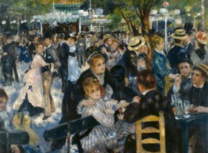 Moulin de la Galette autorstwa Pierre Auguste Renoir