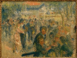 Bal w Moulin de la Galette autorstwa Pierre Auguste Renoir