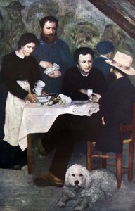 Kabaret Matki Antoniego Bourron-Marlotte autorstwa Pierre Auguste Renoir