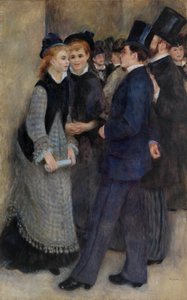 Opuszczenie Konserwatorium autorstwa Pierre Auguste Renoir