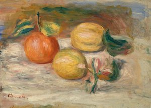 Cytryny i Pomarańcze autorstwa Pierre Auguste Renoir