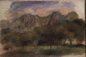 Alpilles autorstwa Pierre Auguste Renoir