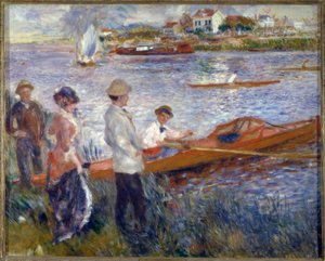 Kanotier w Chatou autorstwa Pierre Auguste Renoir