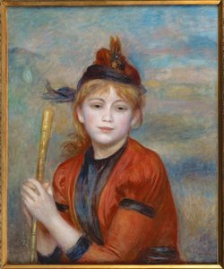 Wycieczkowicz (olej na płótnie) autorstwa Pierre Auguste Renoir