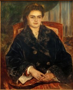 Pani Edouard Bernier autorstwa Pierre Auguste Renoir