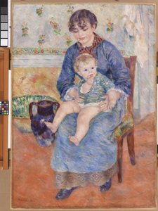 Matka i dziecko autorstwa Pierre Auguste Renoir