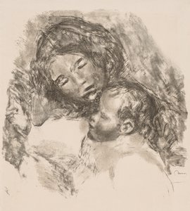 Macierzyństwo, 1912. autorstwa Pierre Auguste Renoir