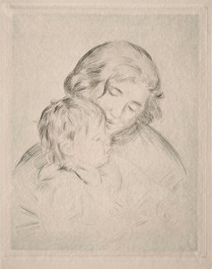 Matka i dziecko. autorstwa Pierre Auguste Renoir