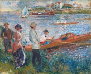 Wioślarze w Chatou, 1879. autorstwa Pierre Auguste Renoir