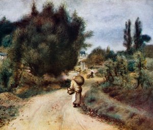 Na brzegach rzeki autorstwa Pierre Auguste Renoir