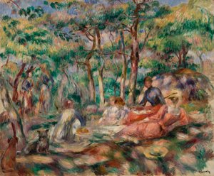 Piknik (Lunch na trawie) autorstwa Pierre Auguste Renoir
