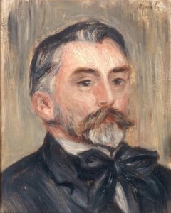 Portret Stéphane Mallarmé autorstwa Pierre Auguste Renoir
