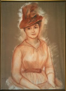 Portret kobiety autorstwa Pierre-Auguste Renoir