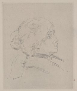 Portret Berthe Morisot autorstwa Pierre Auguste Renoir