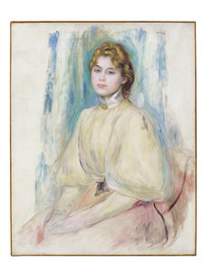 Portret Mademoiselle Yvonne Lerolle, ok. 1894 r. autorstwa Pierre Auguste Renoir