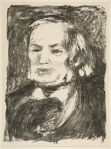 Portret Ryszarda Wagnera autorstwa Pierre Auguste Renoir