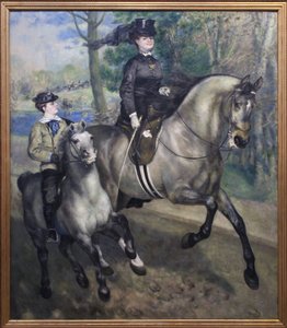 Jazda na Bois de Boulogne autorstwa Pierre Auguste Renoir