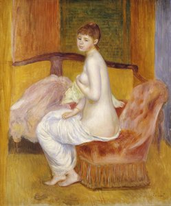 Siedzący akt, odpoczywający, 1885