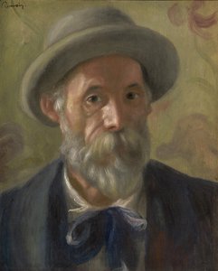 Autoportret, 1899 autorstwa Pierre Auguste Renoir