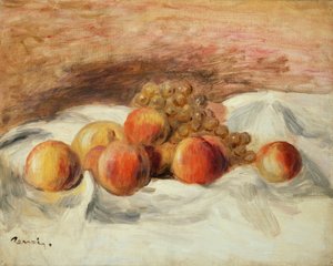 Martwa natura z brzoskwiniami autorstwa Pierre Auguste Renoir