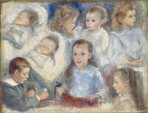 Studia kierowników autorstwa Pierre Auguste Renoir