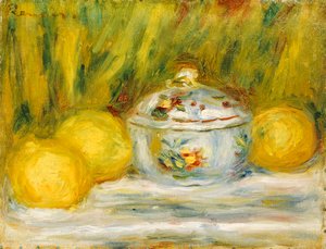 Cukiernica i Cytryny, 1915 autorstwa Pierre-Auguste Renoir