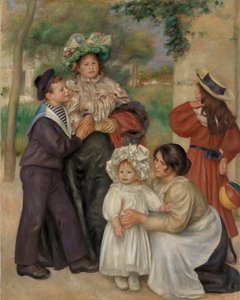 Rodzina Artysty autorstwa Pierre Auguste Renoir
