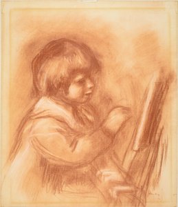 Syn Artysty Claude lub Coco, c. 1906. autorstwa Pierre Auguste Renoir