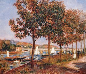 Most w Argenteuil autorstwa Pierre Auguste Renoir