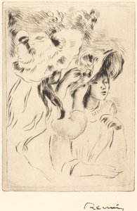 Szpilka do kapelusza Szpilka do kapelusza, 1894. autorstwa Pierre Auguste Renoir