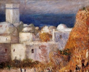Meczet lub Święto Arabów (detal) 1881 (olej na płótnie) autorstwa Pierre Auguste Renoir