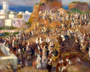 Meczet, czyli święto arabskie, 1881 r. autorstwa Pierre Auguste Renoir
