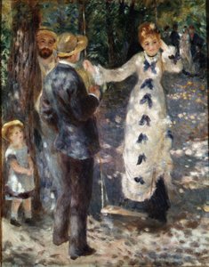 Huśtawka autorstwa Pierre Auguste Renoir