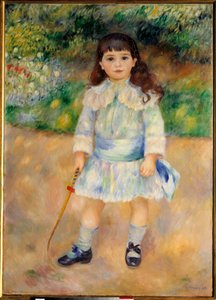 Dziecko z batem Obraz Pierre Auguste Renoir (1841-1919) autorstwa Pierre Auguste Renoir