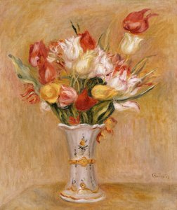 Tulipany autorstwa Pierre Auguste Renoir