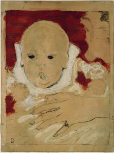 Andrée Bonnard i jej syn Jean Terrasse autorstwa Pierre Bonnard