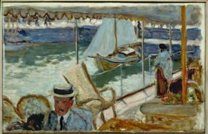 Na jachcie autorstwa Pierre Bonnard